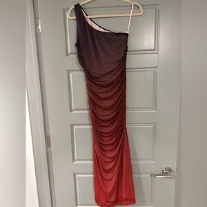 Petal and pup ombré dress